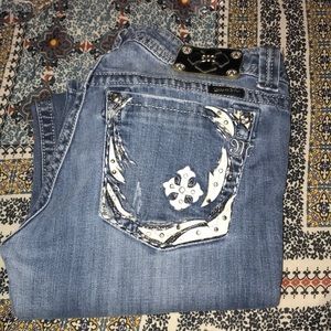 Size 34 boot cut Miss Me Jeans